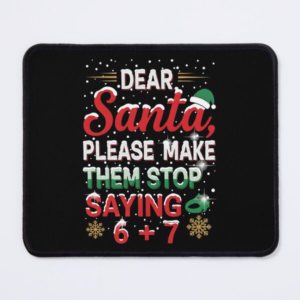 Item preview, Santa 67 Funny Christmas designed and sold by Uglyandcute.