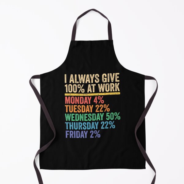 Item preview, I Always Give 100 Percent At Work Funny Work Humor designed and sold by DianaCandyce.