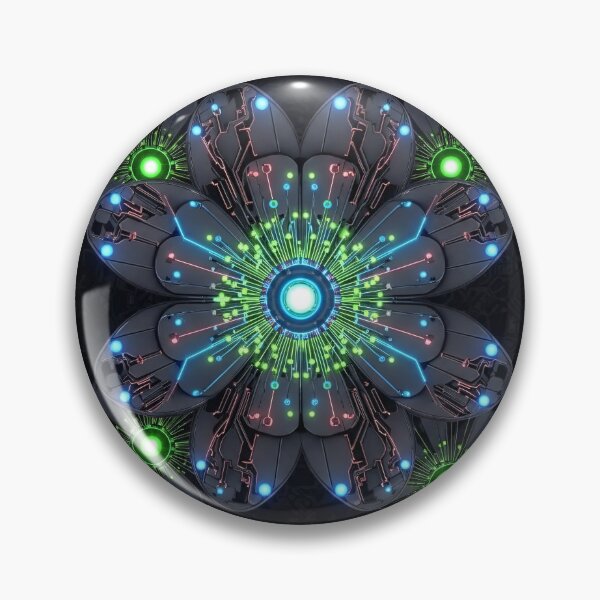 Item preview, Neon Circuit Orchid designed and sold by Kaleidoscope Print.