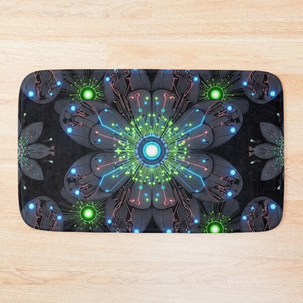 Item preview, Neon Circuit Orchid designed and sold by Kaleidoscope Print.