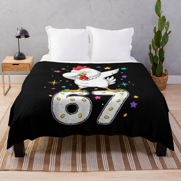 Item preview, Dabbing Chicken 67 Funny Six Seven Gen Z Slang Meme Cute designed and sold by JosephineEdith1.