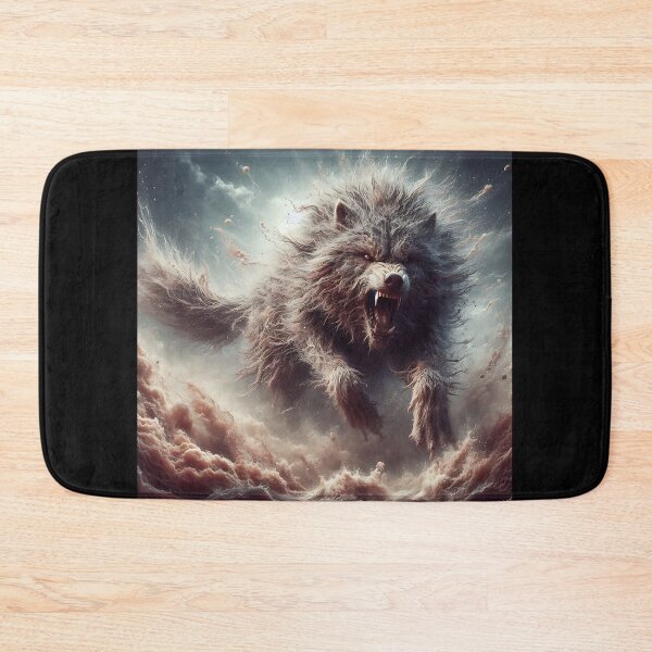 Item preview, Furry Aggressive Wolf designed and sold by GalleryBrisArt.