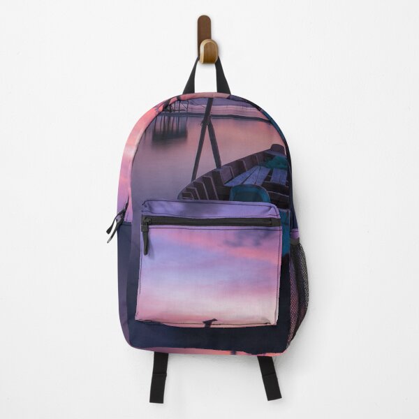 Item preview, White Row Boat on Body of Water designed and sold by Ataqhin.