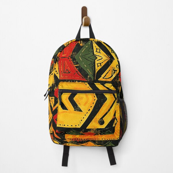 Item preview, African-Inspired Yellow, Red, and Green Abstract Designs designed and sold by DEC02.