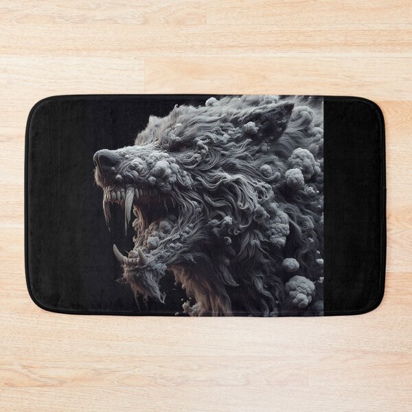 Item preview, Furry Aggressive Wolf designed and sold by GalleryBrisArt.