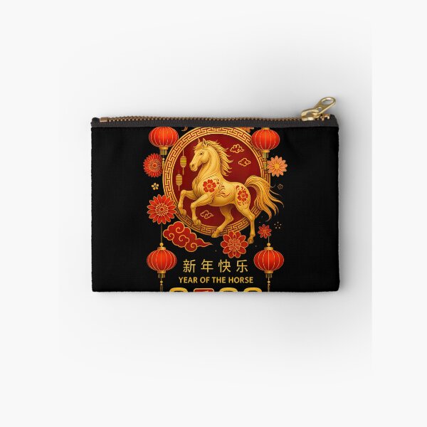 Item preview, Year Of The Horse Happy Chinese Lunar New Year 2026 designed and sold by DoraBlanche.