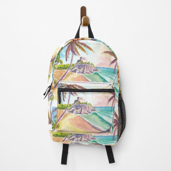 Item preview, Tulum Beach Paradise with Turquoise Waves and Palms designed and sold by artshop77.