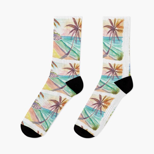 Item preview, Tulum Beach Paradise with Turquoise Waves and Palms designed and sold by artshop77.