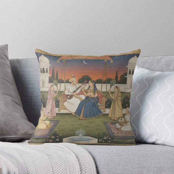 Item preview, Royal Couple on Swing at Twilight designed and sold by digisetumedia.