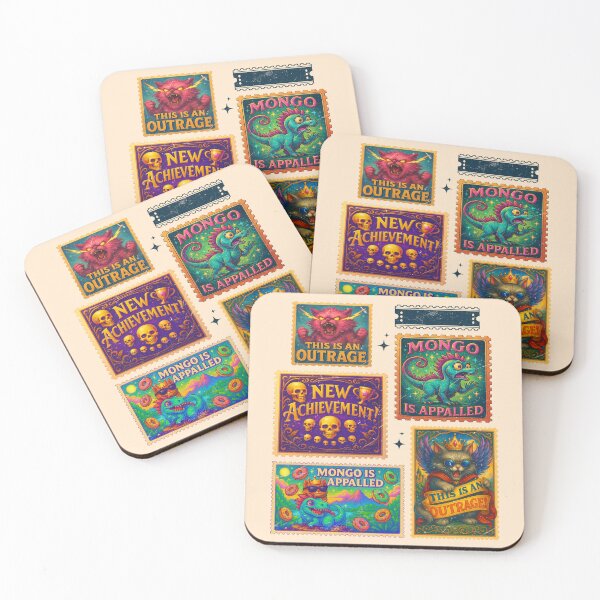 Item preview, Dungeon Crawler Carl Vintage Stamp  designed and sold by RamblingsRose.