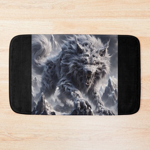 Item preview, Furry Aggressive Wolf designed and sold by GalleryBrisArt.