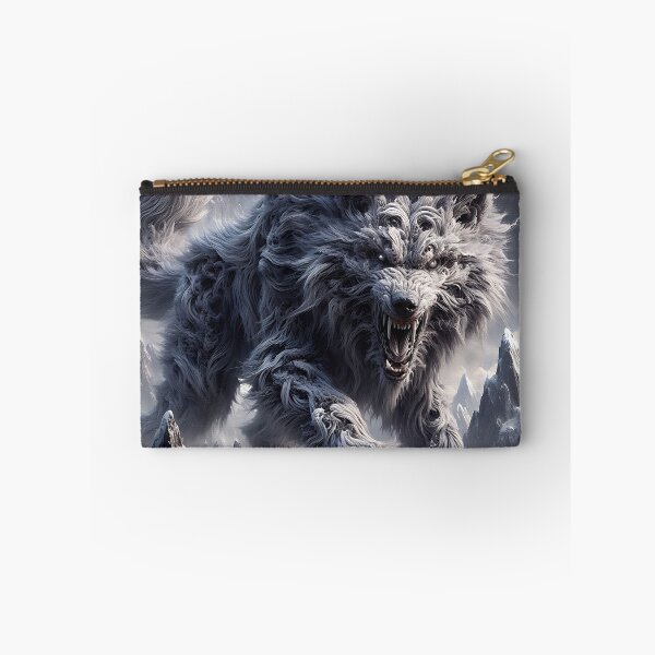 Item preview, Furry Aggressive Wolf designed and sold by GalleryBrisArt.