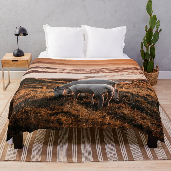 Item preview, Two Animals on Field during Sunset designed and sold by Ataqhin.