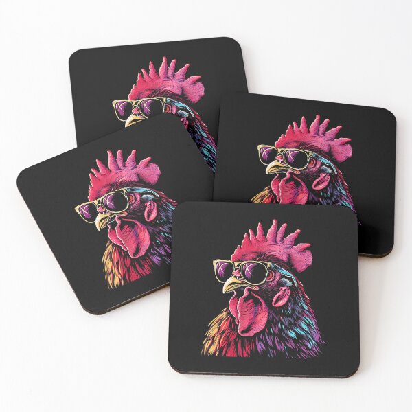 Item preview, Chicken Rooster Sunglasses Funny Chicken Farmer Farmer designed and sold by PatriciaKelsey.