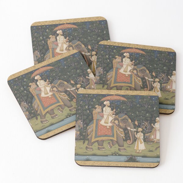 Item preview, Majestic Royal Elephant Procession Night designed and sold by digisetumedia.