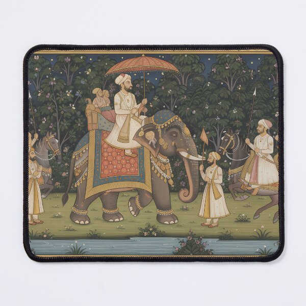 Item preview, Majestic Royal Elephant Procession Night designed and sold by digisetumedia.