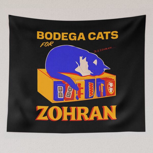 Item preview, Bodega Cats For Zohran designed and sold by OdellKulas.