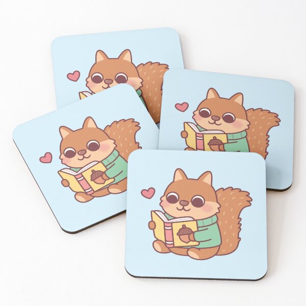 Item preview, Cute Squirrel Reading A Book designed and sold by rustydoodle.