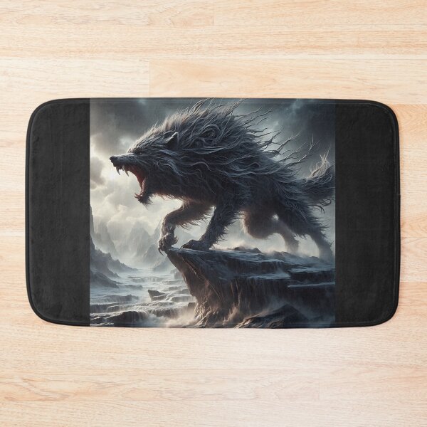Item preview, Furry Aggressive Wolf designed and sold by GalleryBrisArt.