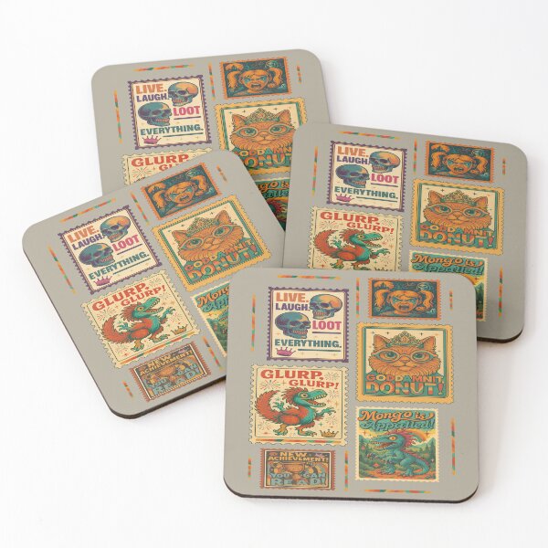 Item preview, Dungeon Crawler Carl Stamp, Princess Donut, Mongo designed and sold by RamblingsRose.
