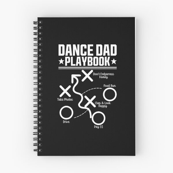 Artikelvorschau, Tanz-Papa-Wettbewerb: Lustiges Playbook, Tanzender Papa, Stolzer Tänzer-Papa entworfen und verkauft von MarcellaTerri.