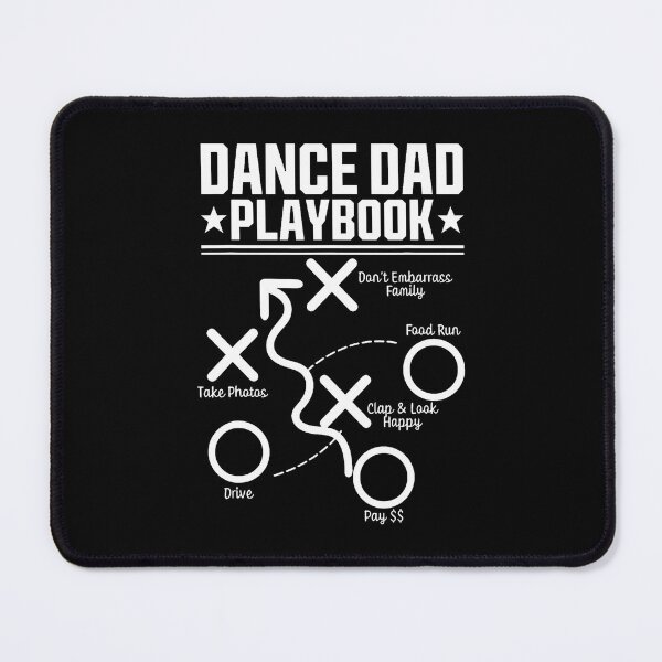 Item preview, Dance Dad Comp Funny Playbook Dancing Daddy Proud Dancer Dad designed and sold by MarcellaTerri.