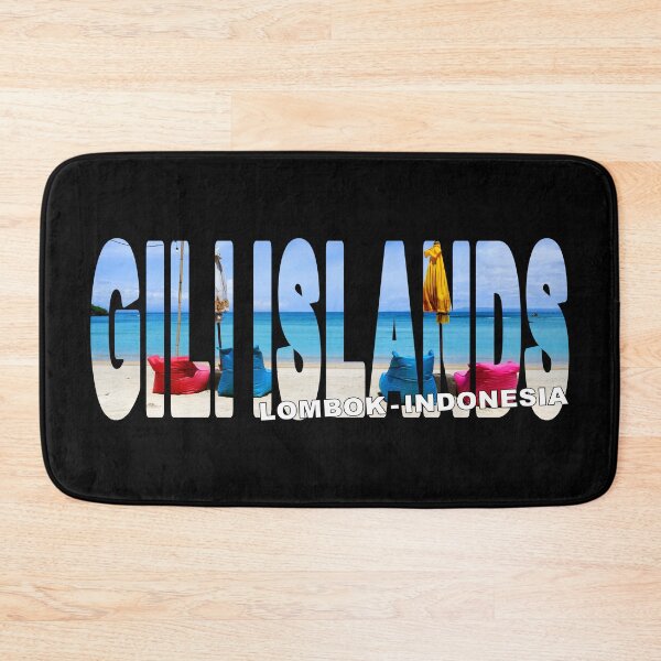 Item preview, GILI ISLANDS Lombok Indonesia - Paradise Beach Sunny Day designed and sold by Adam Gormley.