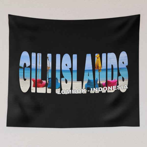Item preview, GILI ISLANDS Lombok Indonesia - Paradise Beach Sunny Day designed and sold by Adam Gormley.