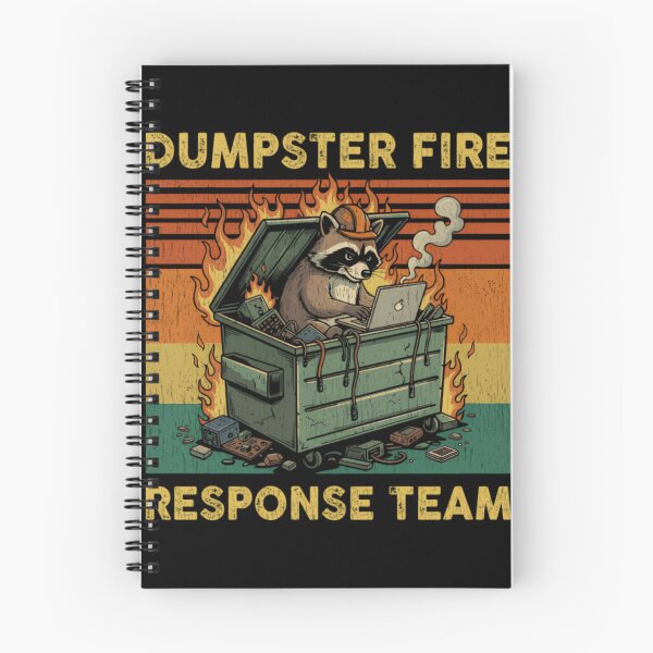 Item preview, dumpster-fire-response-team designed and sold by OdellKulas.