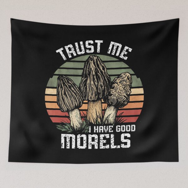 Item preview, Vintage Funny Morel Mushrooms Mycology I Have Good Morels designed and sold by LindaRuby1.