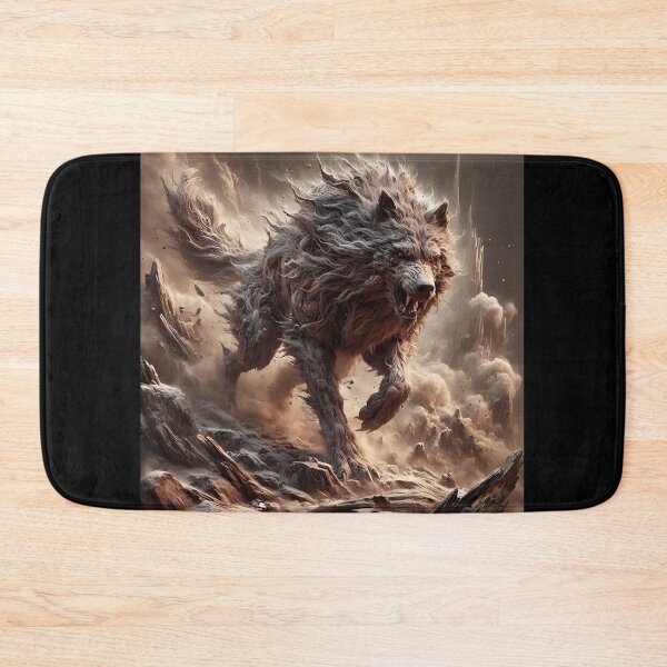 Item preview, Furry Aggressive Wolf designed and sold by GalleryBrisArt.