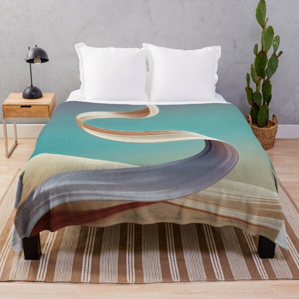 Item preview, Abstract Ribbon Flow Design with Pastel Gradient and Organic Motion designed and sold by SplashTastic.