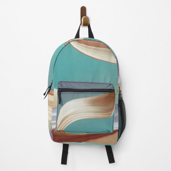 Item preview, Abstract Ribbon Flow Design with Pastel Gradient and Organic Motion designed and sold by SplashTastic.