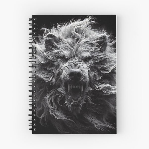 Item preview, Furry Aggressive Wolf designed and sold by GalleryBrisArt.