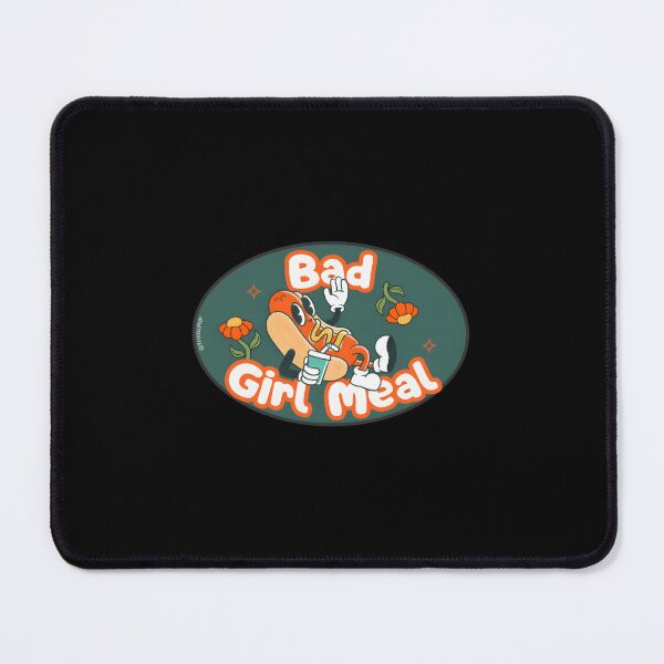 Item preview, Bad Girl Meal Hot Dog Sticker Funny Cheat Meal Vibes designed and sold by pggzxaljn66.