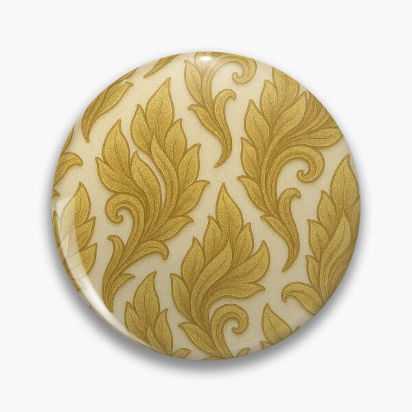Item preview, Elegant Gold Thai Kanok Flame Pattern – Luxury Traditional Ornamental Design designed and sold by Sksticker991.