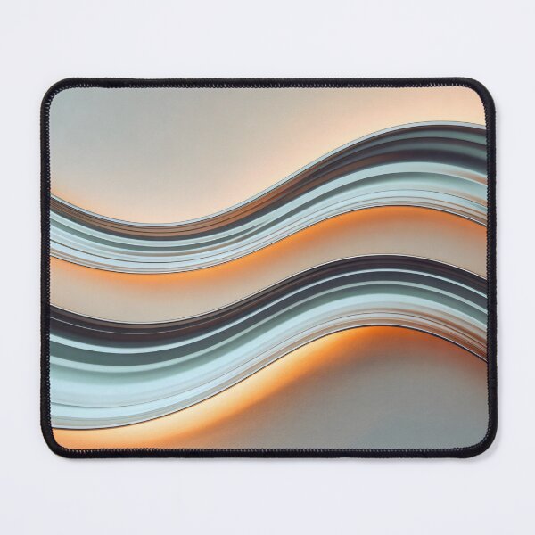 Item preview, Modern Wave Wall Installation with Ambient Lighting and ASMR-Inspired Organic Flow designed and sold by SplashTastic.
