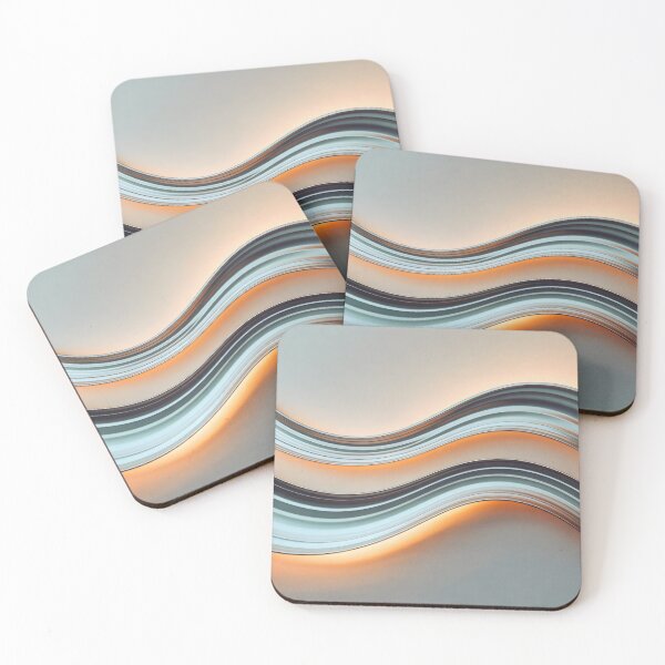 Item preview, Modern Wave Wall Installation with Ambient Lighting and ASMR-Inspired Organic Flow designed and sold by SplashTastic.