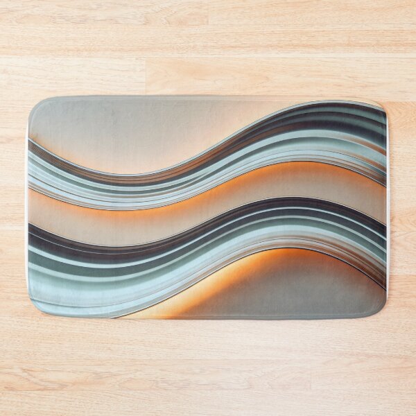Item preview, Modern Wave Wall Installation with Ambient Lighting and ASMR-Inspired Organic Flow designed and sold by SplashTastic.