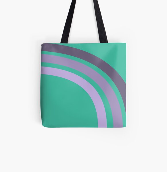 Rainbow #2 Bolsa estampada de tela