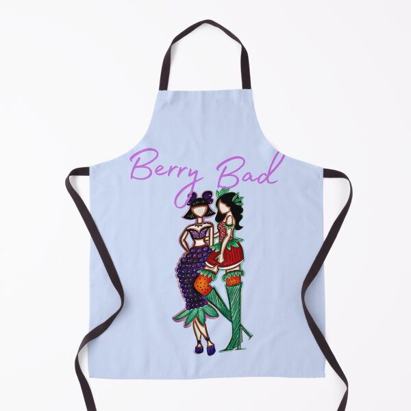 Item preview, Besties Group Design Sticker- “Berry Bad”– Fruit Fashion- fashion-inspired wall decor designed and sold by StarlaShyé .