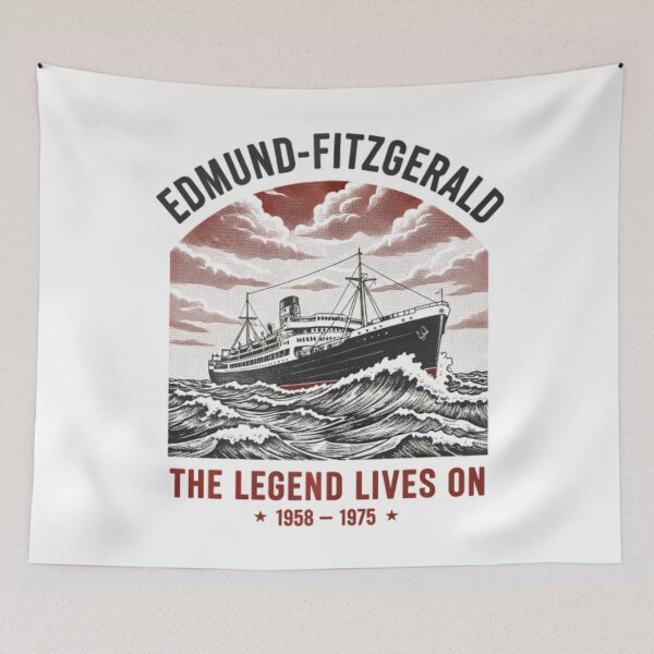 Item preview,  Edmund Fitzgerald designed and sold by OdellKulas.