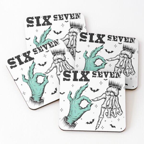 Item preview, 67 Meme Skeleton T-Shirt – Funny Number Joke Graphic for Kids & Adults designed and sold by waebox.