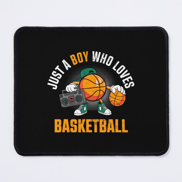 Item preview, Just A Boy Who Loves Basketball Player Hoops Slam Dunk Fan designed and sold by LindaRuby1.