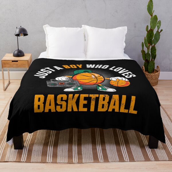 Item preview, Just A Boy Who Loves Basketball Player Hoops Slam Dunk Fan designed and sold by LindaRuby1.