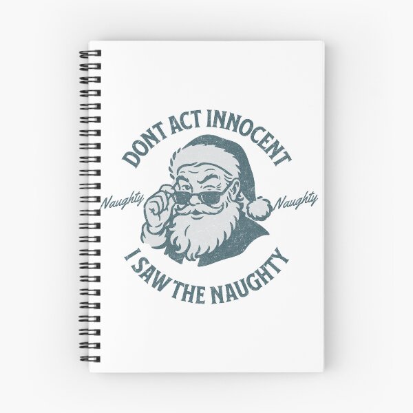 Item preview, Retro Naughty Santa designed and sold by Nacho Average Designs.