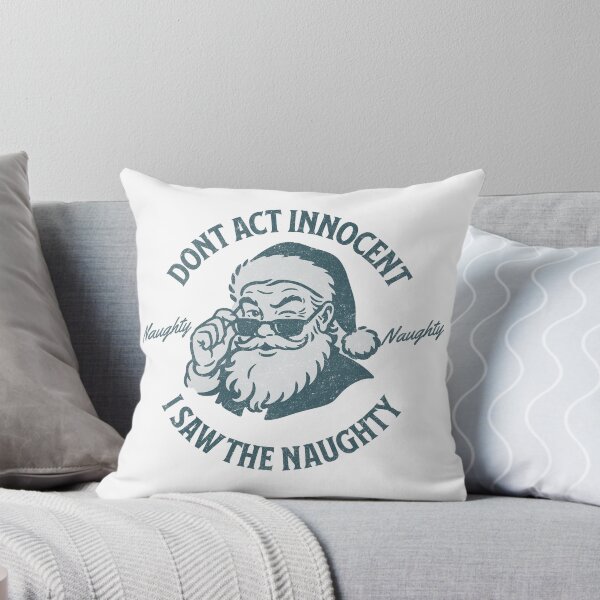 Item preview, Retro Naughty Santa designed and sold by Nacho Average Designs.