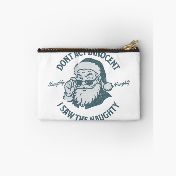 Item preview, Retro Naughty Santa designed and sold by Nacho Average Designs.