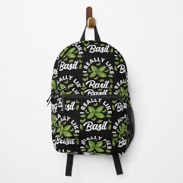 Item preview, I Really Like Basil Organic Plant Herb Basil designed and sold by SelmaBonnie.