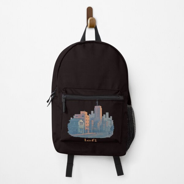Item preview, Lofi Cityscape – Calm Sunset Urban Illustration designed and sold by Tadeusz1.